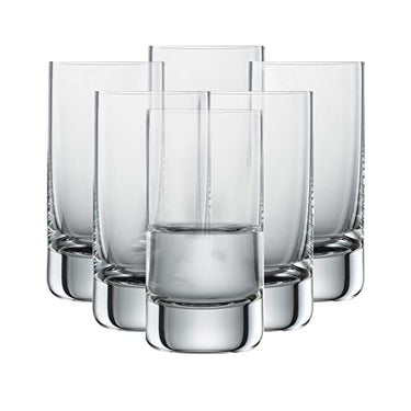SCHOTT ZWIESEL Schnapsglas Convention (6er-Set), geradliniger Shotbecher für Schnaps, spülmaschinenfeste Tritan-Kristallgläser, Made in Germany (Art.-Nr. 175545) im Sale